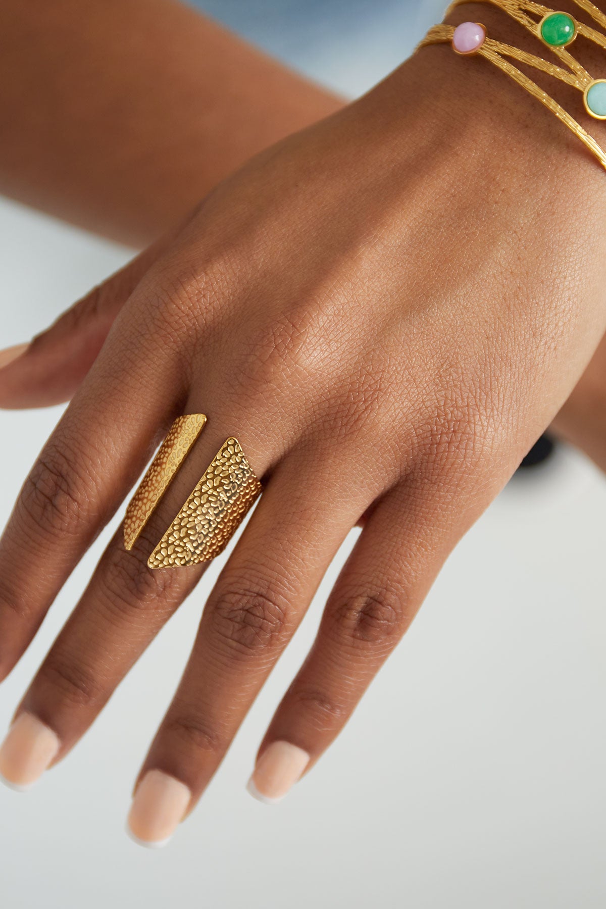Basic box ring structure - gold