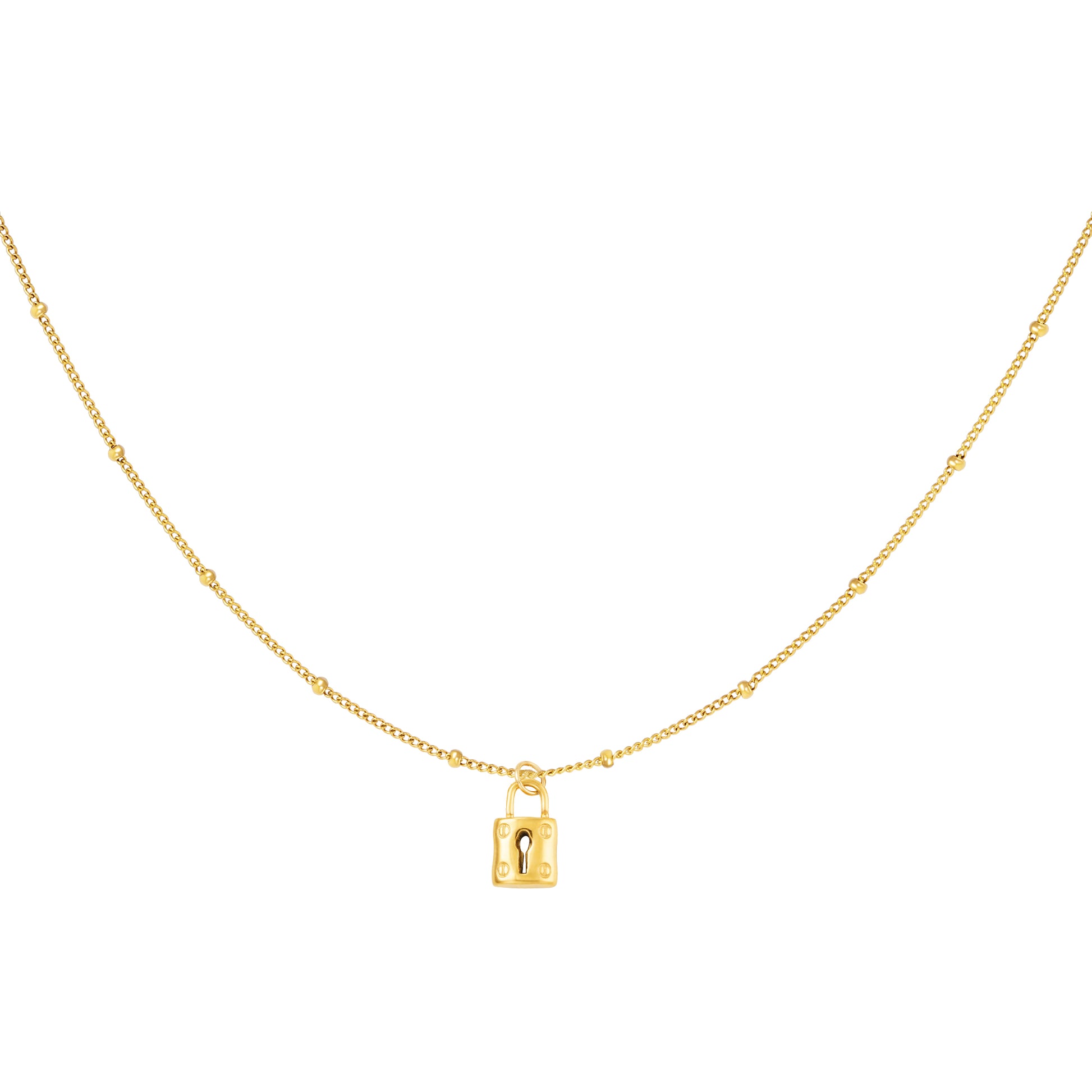 Ketting Slot goud