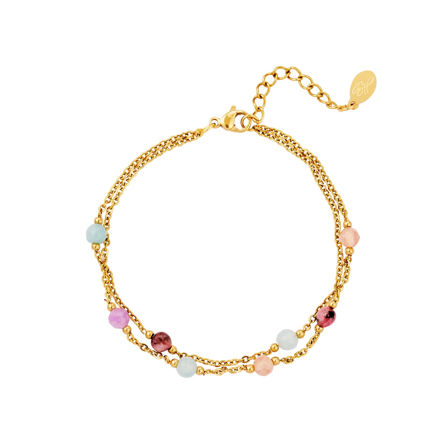 Armband colored stones