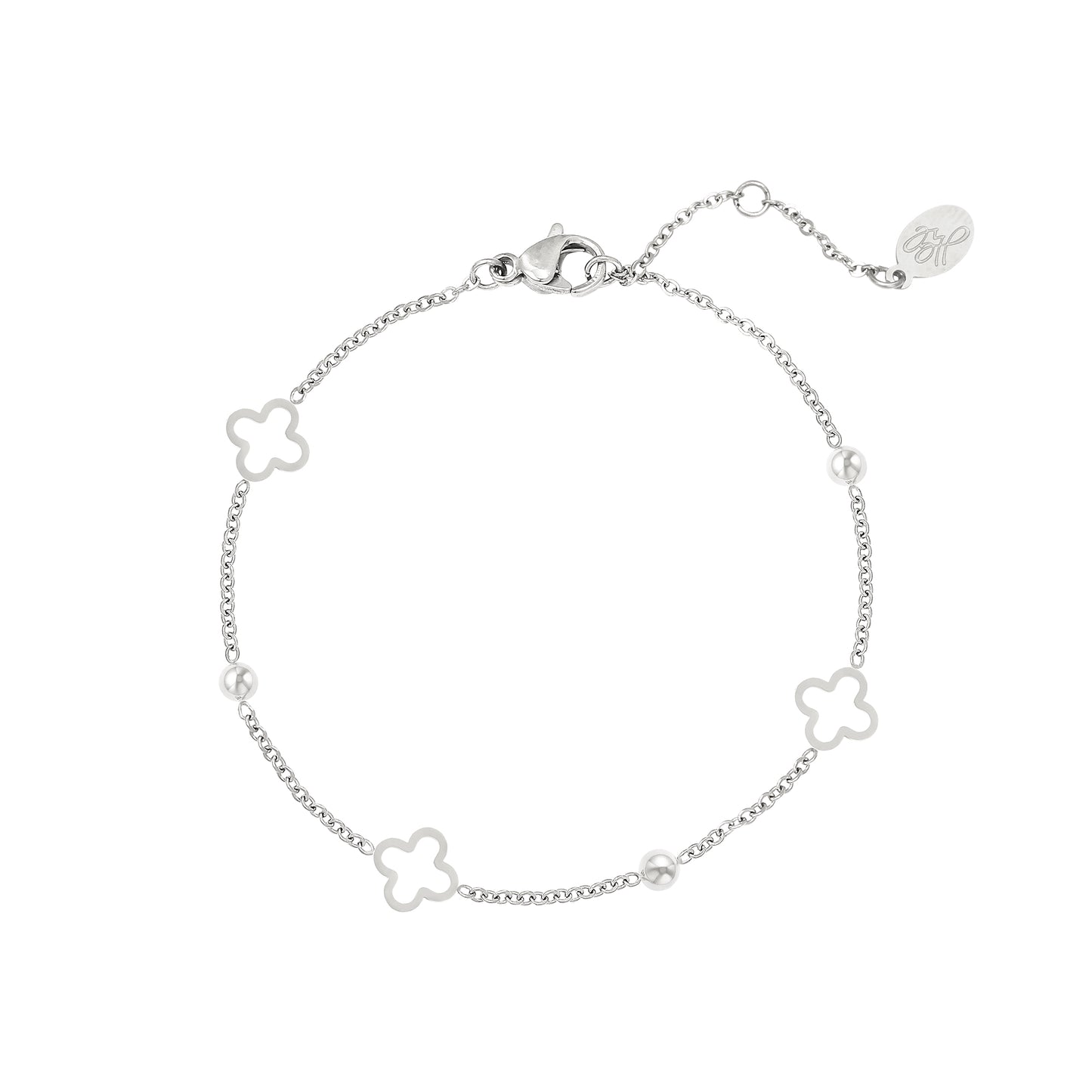 Armband Open Clovers