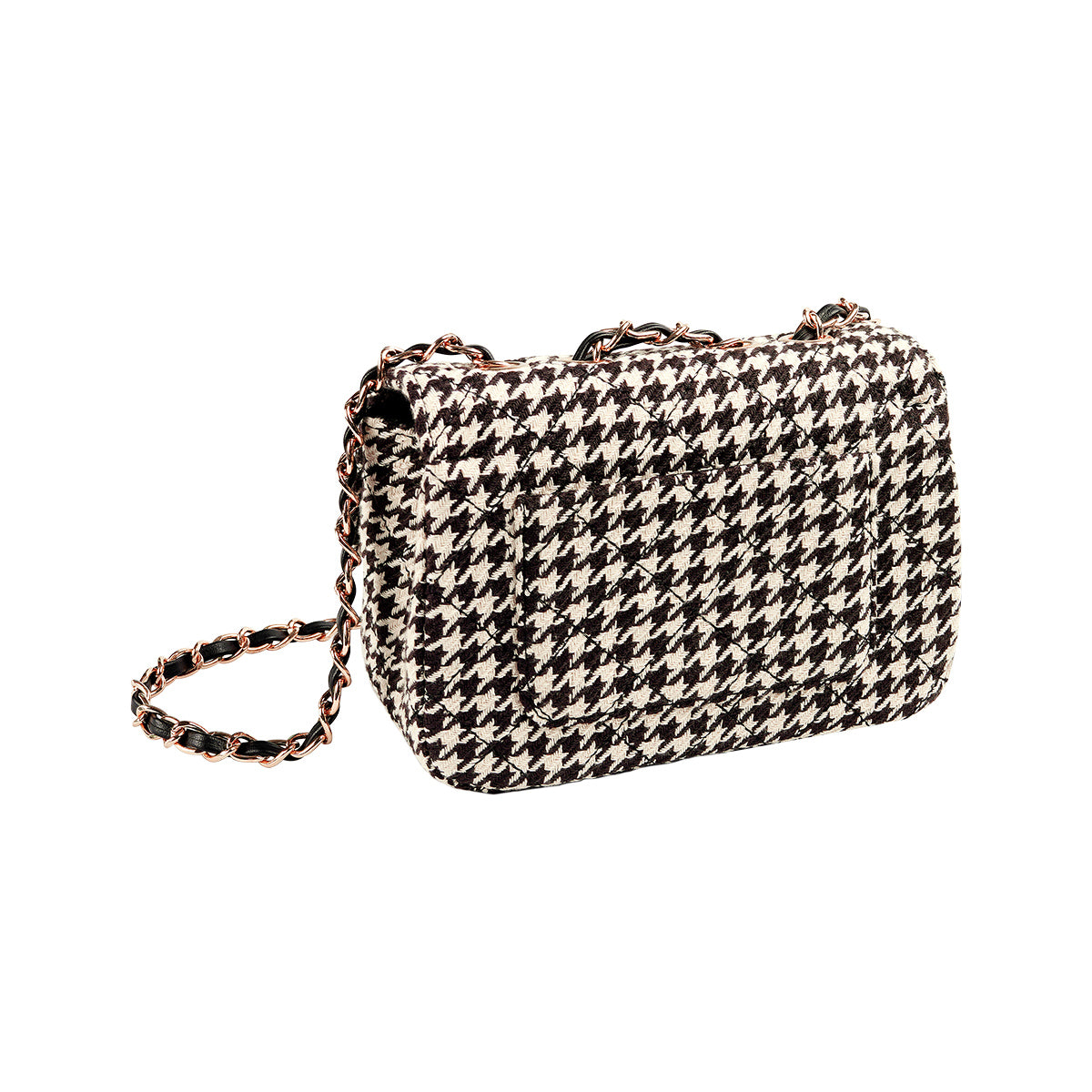 Pied de Poule bag - wit