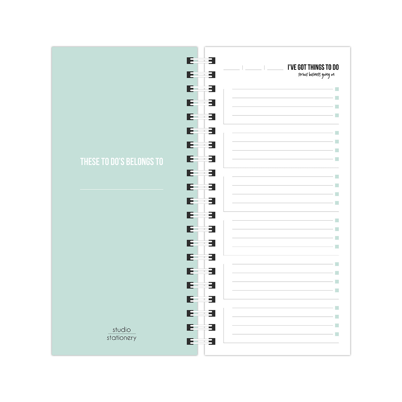 To Do Notebook - I’ve got things to do - zwart