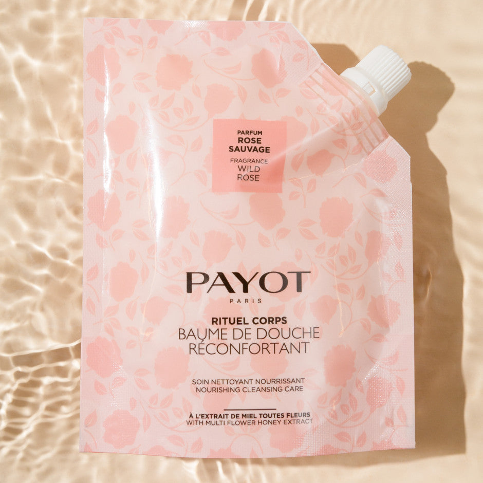 Mini baume de douche réconfortant - rose sauvage