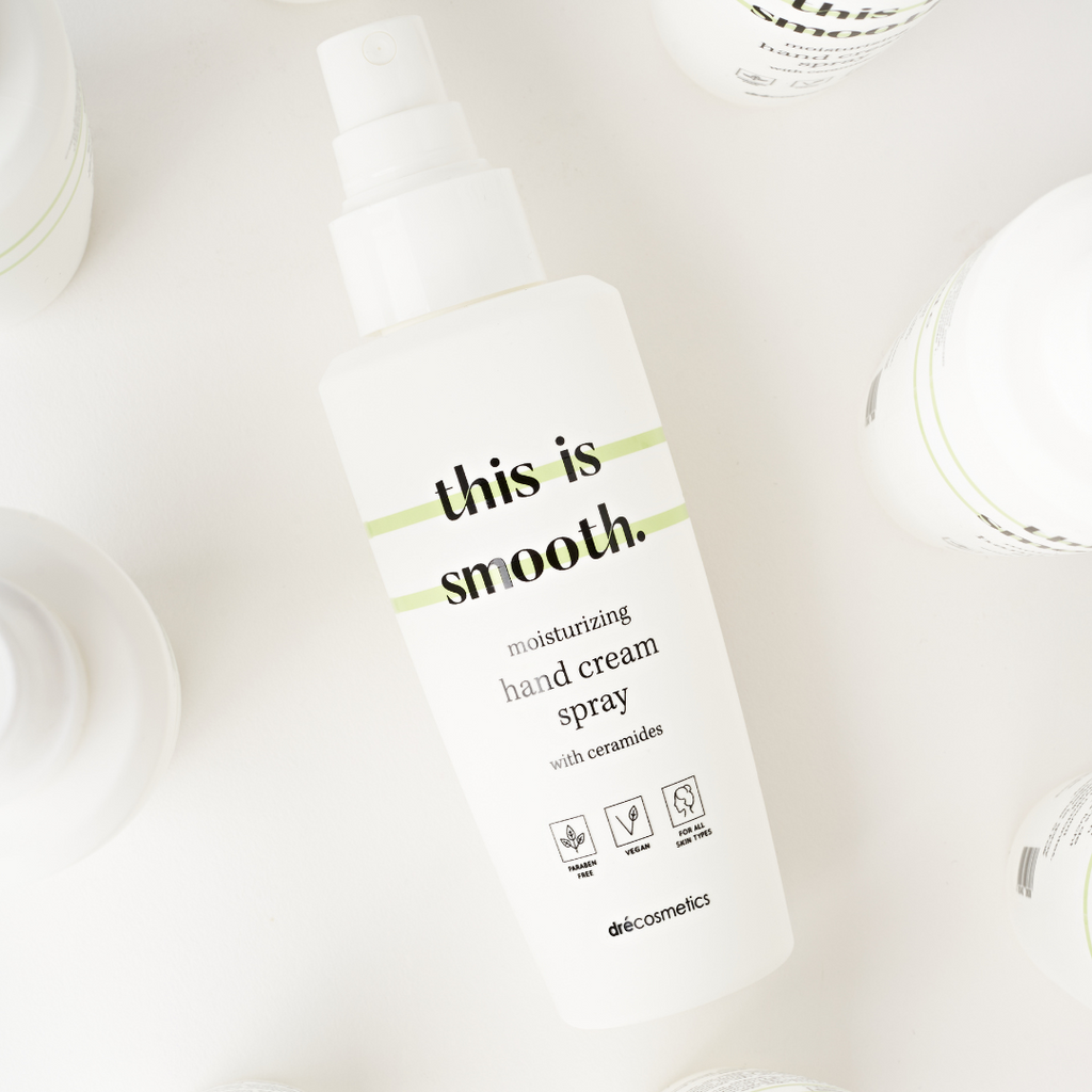 Hand Cream Spray "this is smooth."