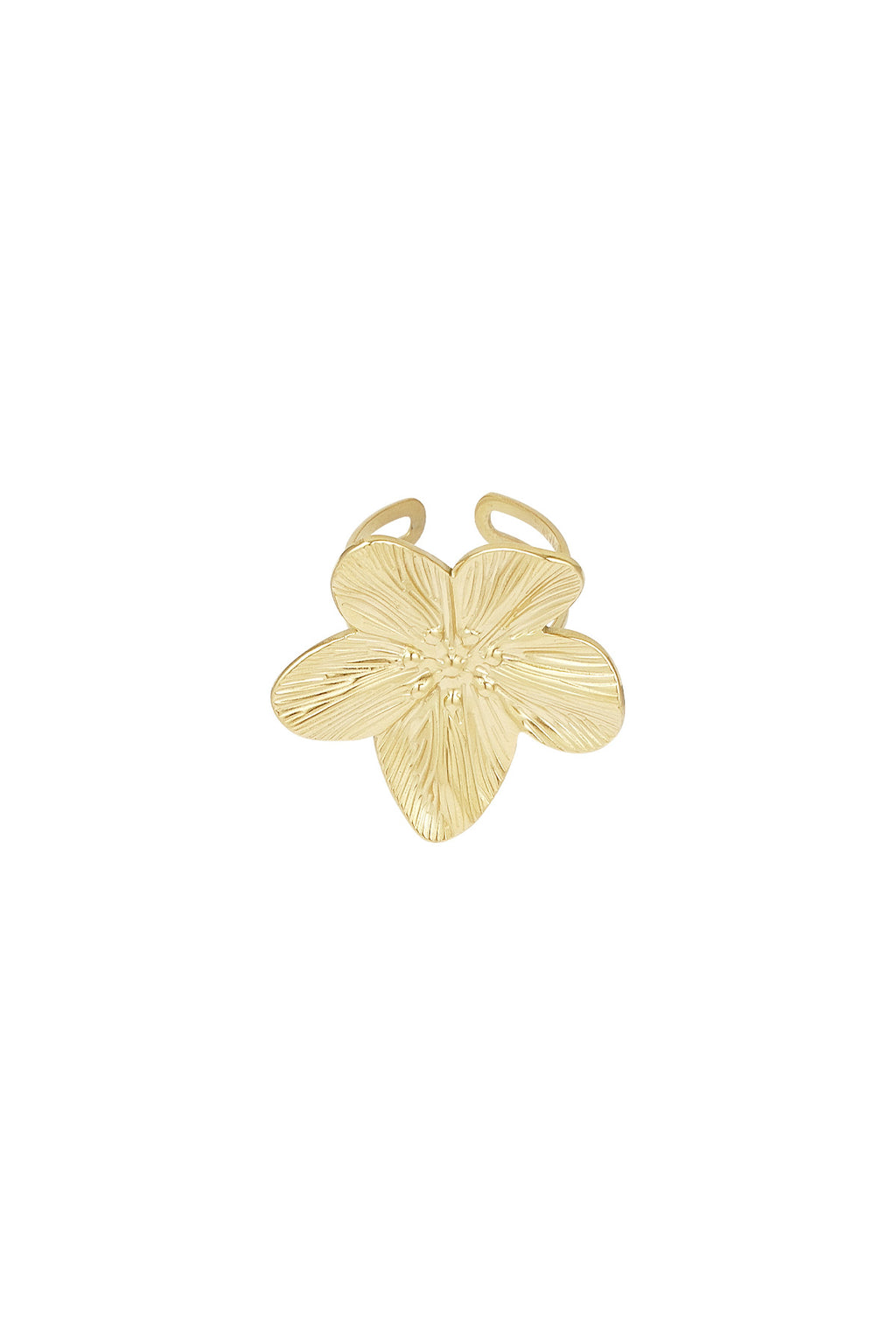 Ring petal pop - gold