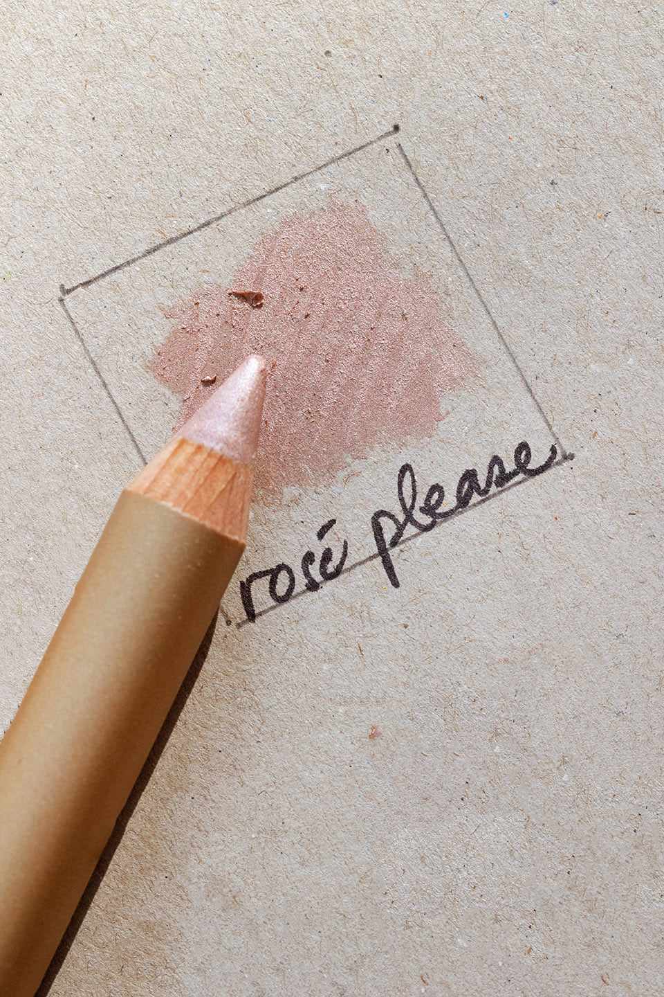 Easy Peasy Pencil Rosé Please