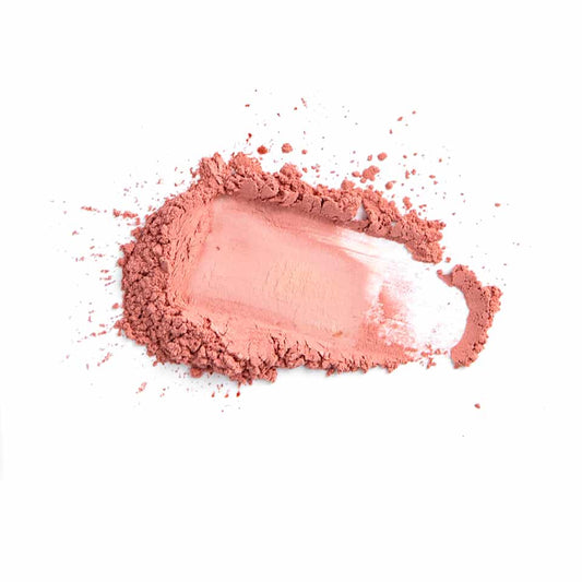 Loose mineral blush - popular pink