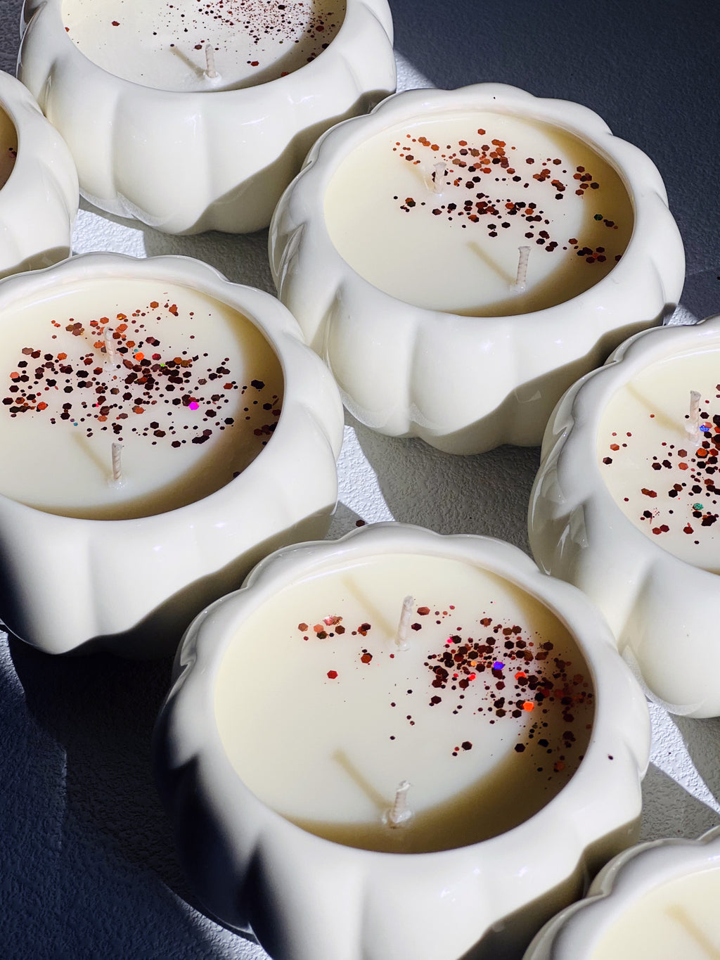 White Ceramic Pumpkin Jar