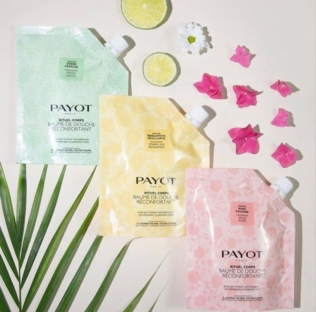 Mini baume de douche réconfortant - rose sauvage