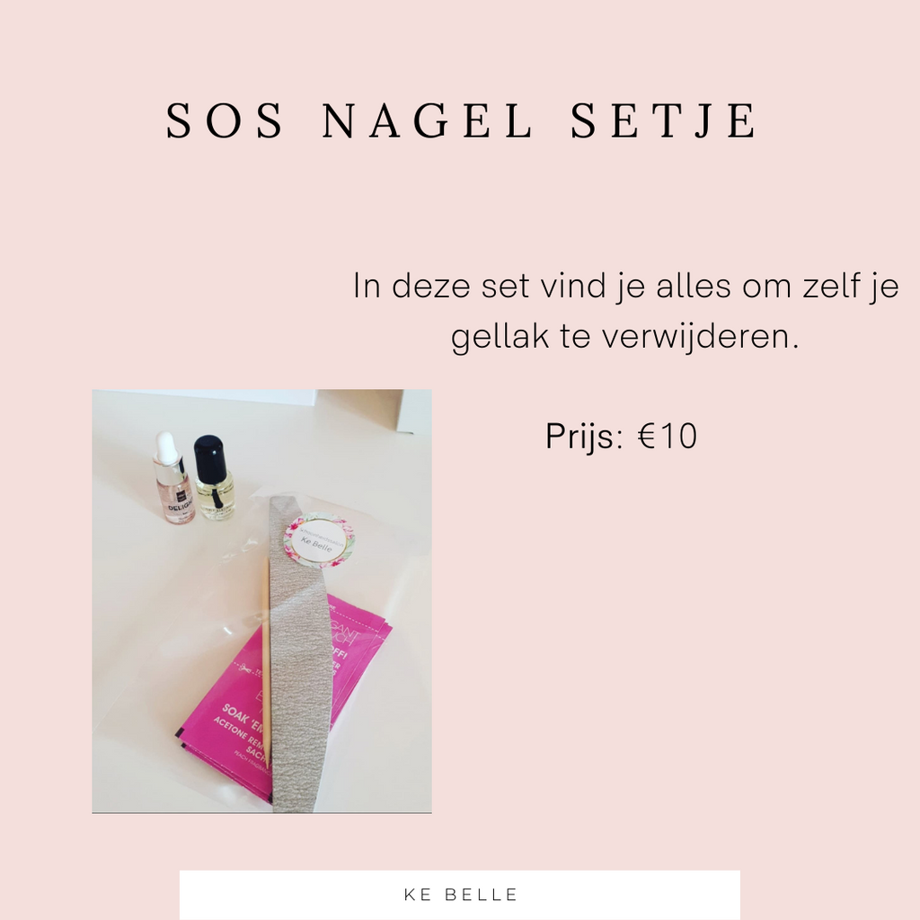 SOS nagel setje
