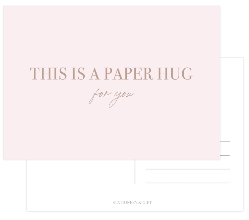 This is a paper HUG