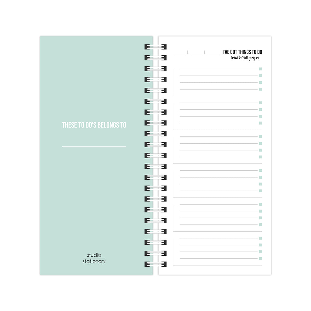 To Do Notebook - I’ve got things to do - zwart