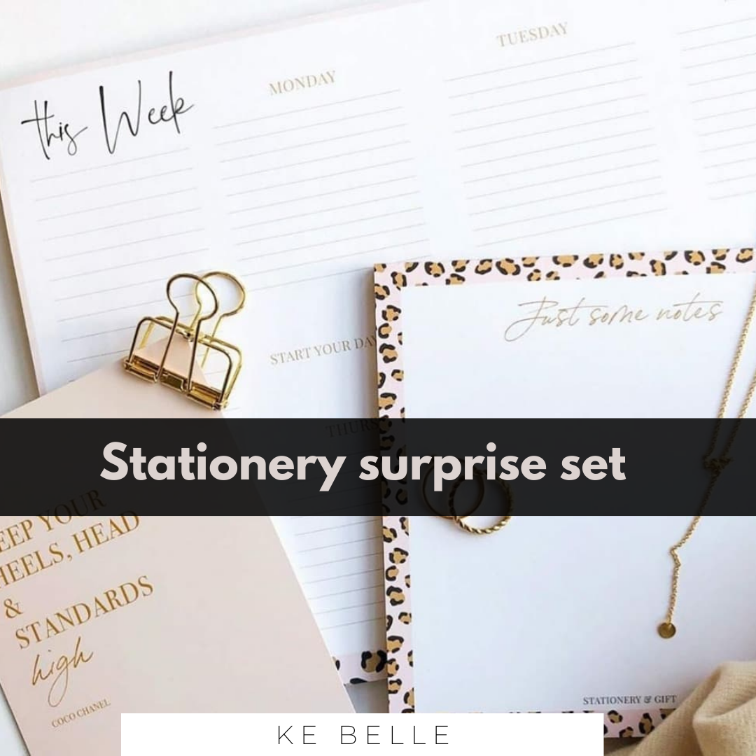 Stationery surprise set