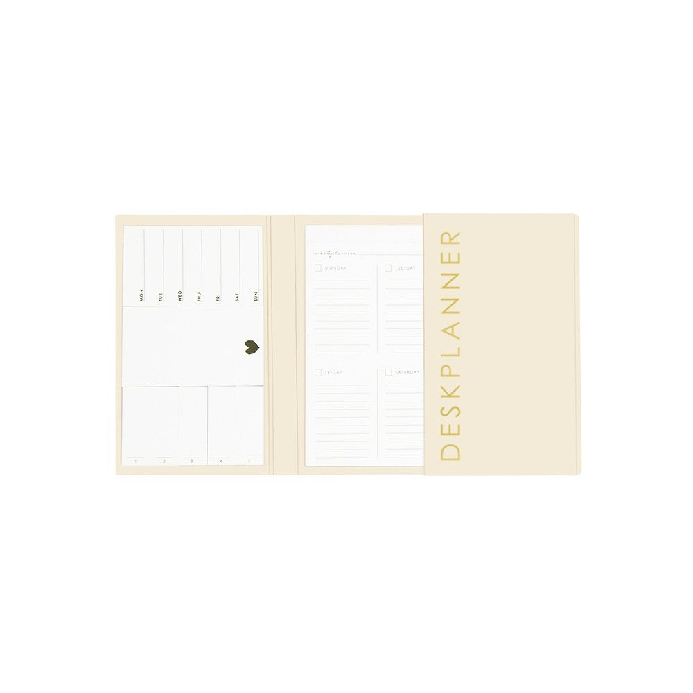Deskplanner - Ivory
