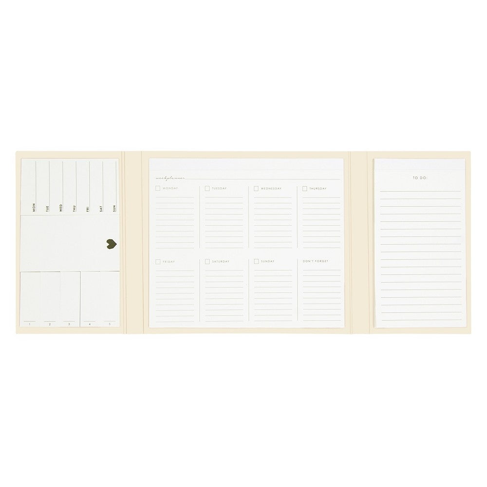 Deskplanner - Ivory