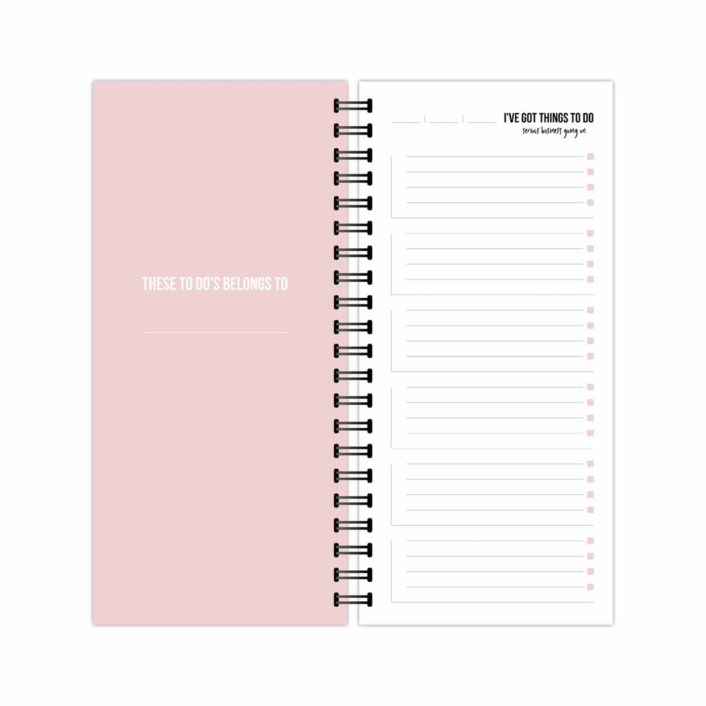 To Do Notebook - I’ve got things to do - roos